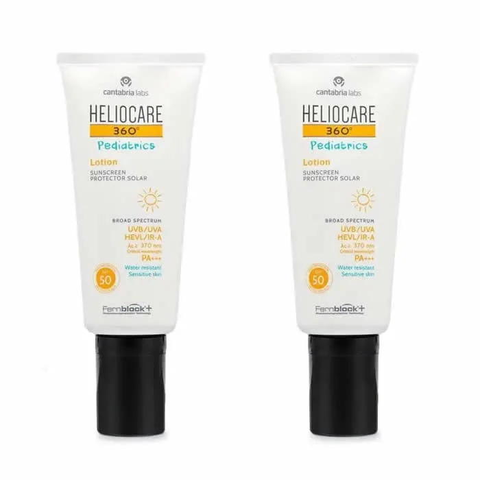 Heliocare 360 Pediatrics Lotion Spf 50+ 2x200ml Image 1