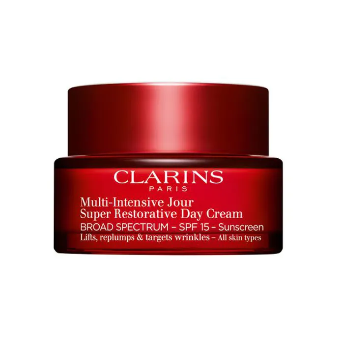 Clarins Super Restorative Day Cream Spf15 All Skin Types 50ml Image 1