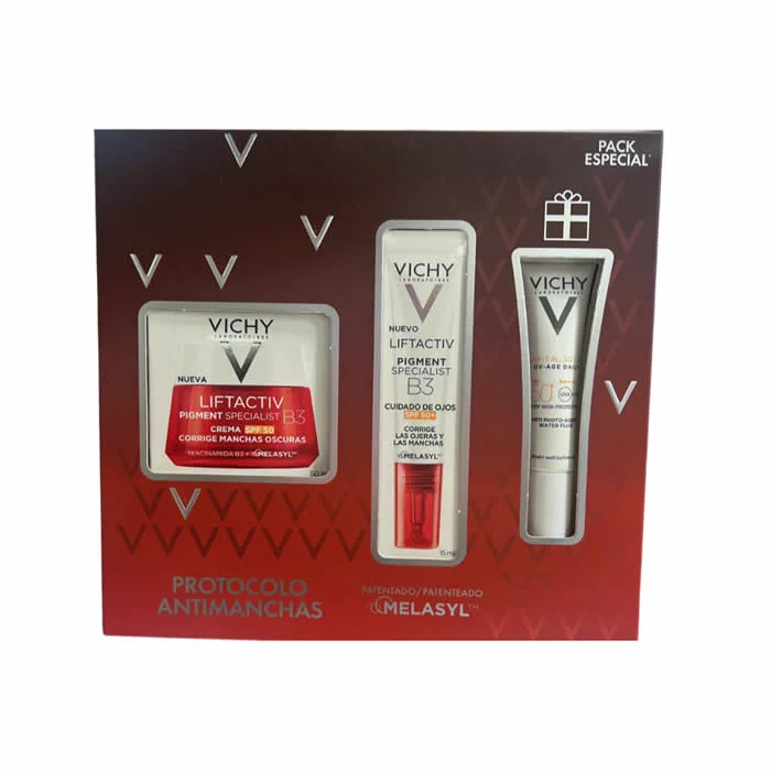 Vichy Liftactiv Pigment Specialist B3 SPf50 Cream 50ml Set 3 Pieces Image 1
