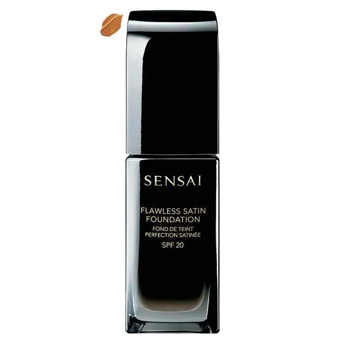 Sensai Flawless Satin Foundation Spf20 30ml 204 Honey Beige Image 1