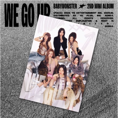 BABYMONSTER 2nd MINI ALBUM [WE GO UP] (POSTCARD Ver.)