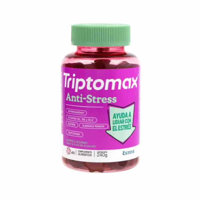Esteve Triptomax Anti-Stress 60 Gummies Image 1