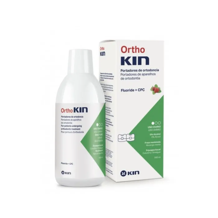 Kin Othokin Mouthwash Strawberry Mint 500ml Image 1