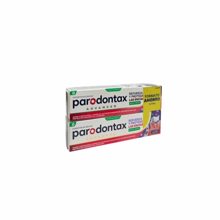Parodontax Advanced Strengthen & Protect Gums Fresh Mint 2×75 ml Image 1