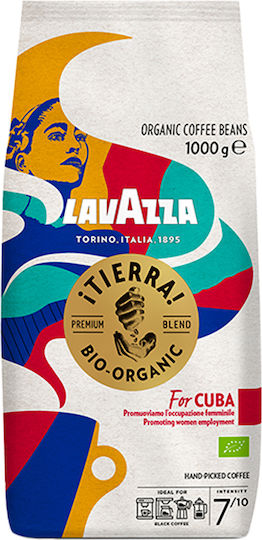 Καφές Espresso Lavazza Tierra Bio Organic Cuba 1000g Κόκκους