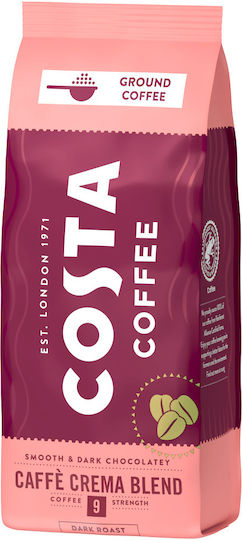 Costa Coffee Καφές Espresso Crema Αλεσμένος 200gr