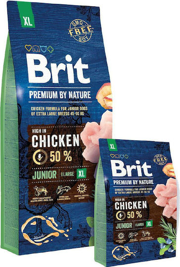 Brit Premium By Nature Junior XL 15kg