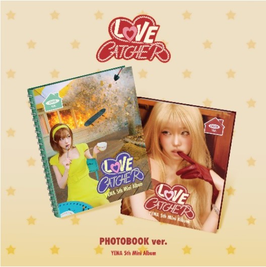 YENA 5th Mini Album [LOVE CATCHER] (PHOTOBOOK Ver.) (CUPID Ver. / CATCH Ver.) Random pick
