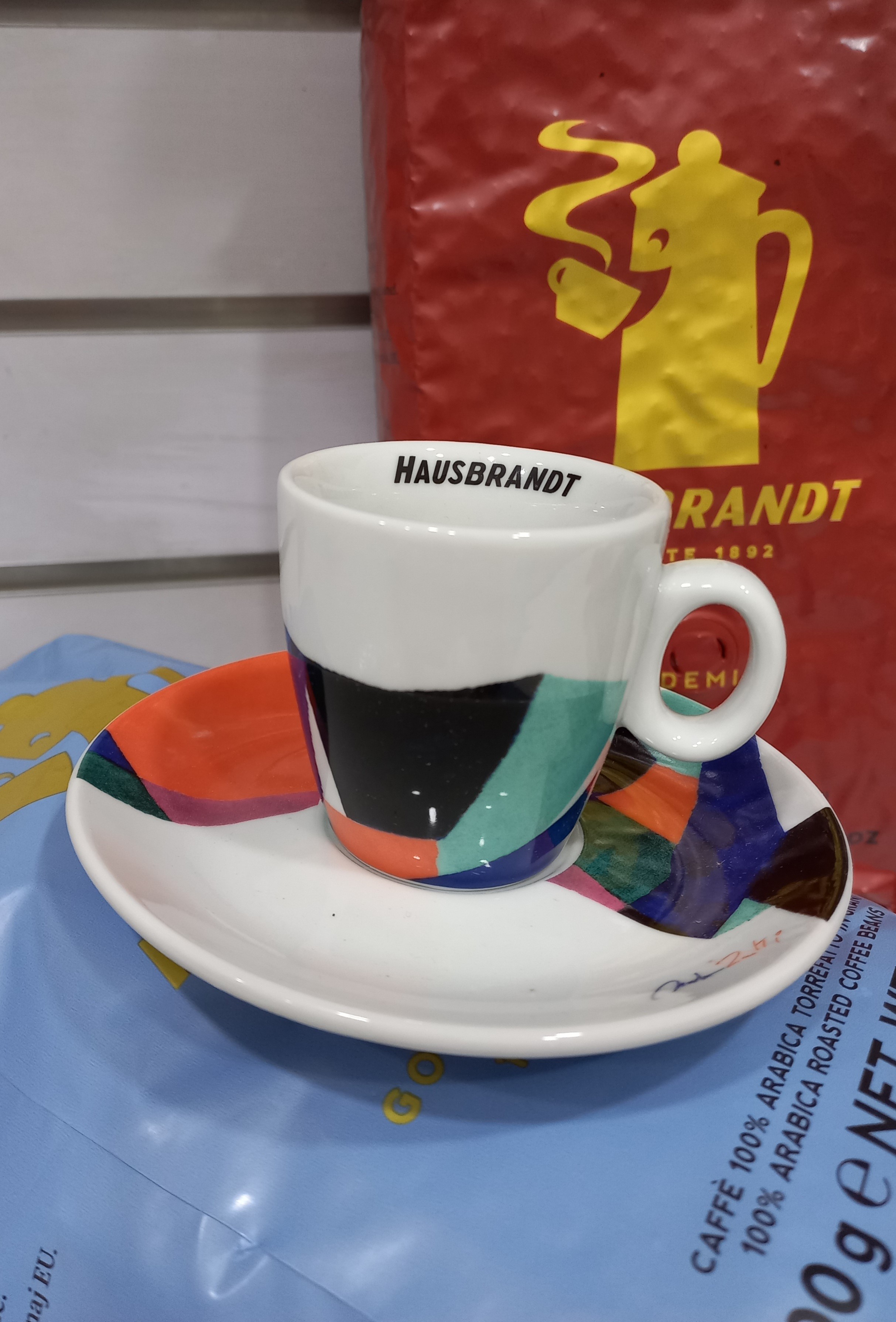 Hausbrandt Φλιτζάνι Espresso από Πορσελάνη Λευκό 60ml