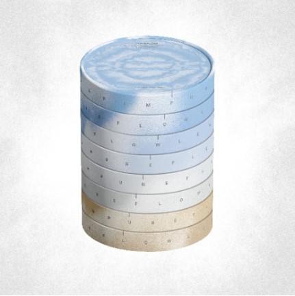 LE SSERAFIM 2nd Studio Album [PUREFLOW] pt.1 (Vol. BIRCH SCAR / Vol.2 YUSU LILY / Vol.3 PEONY ROOM / Vol.4 TRI ACCORD) Random pick