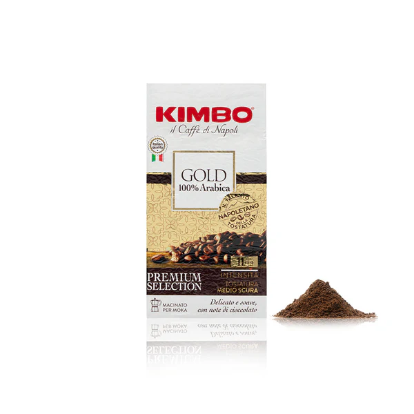 KIMBO 250G GOLD 100% ARABICA PREMIUM - GROUND