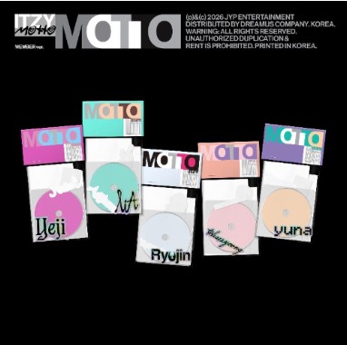 ITZY 12th Mini Album [Motto] (MEMBER Ver.) Random pick
