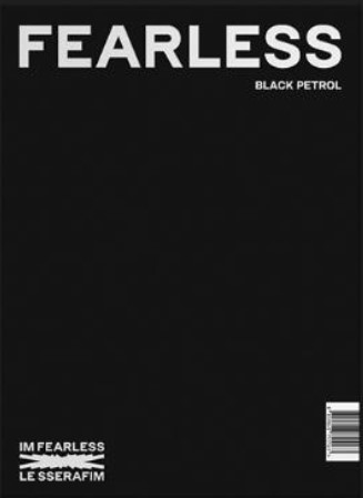 LE SSERAFIM [FEARLESS] BLACK PETROL