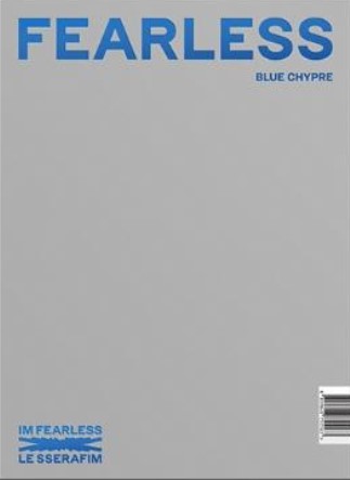 LE SSERAFIM [FEARLESS] BLUE CHYPRE