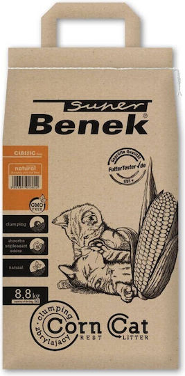 Certech Super Benek Corn Cat - Corn Cat Litter Clumping 14 l