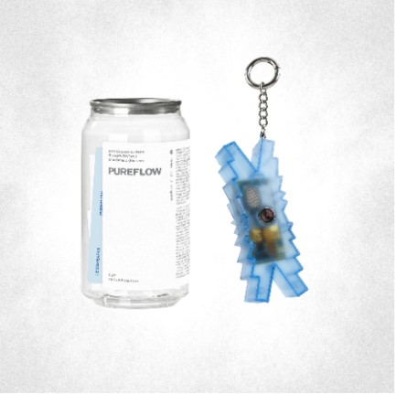 LE SSERAFIM 2nd Studio Album [PUREFLOW] pt.1 (Mini Camera Ver.) (Blue Ver. / Black Ver.) Random pick