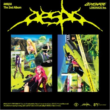 aespa 2nd Full Album [LEMONADE] (LEMONADE Ver.) Random pick