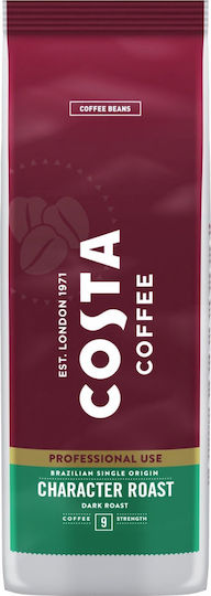 Costa Coffee Καφές Espresso Μονοποικιλιακός Arabica Brazil σε Κόκκους 1kg