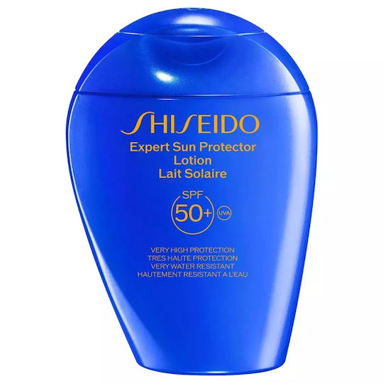 Shiseido Expert Sun Protector Αδιάβροχη Αντηλιακή Λοσιόν Προσώπου και Σώματος SPF50+ 150ml