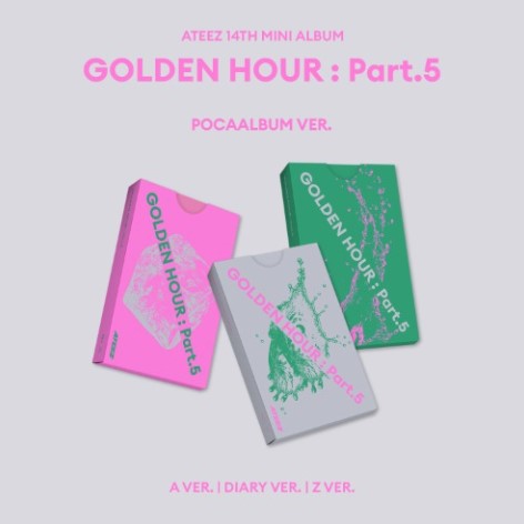 ATEEZ 14th Mini Album [GOLDEN HOUR : Part.5] (POCAALBUM)