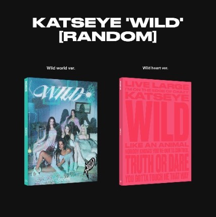 KATSEYE 3rd EP Album [WILD] (Wild world Ver. / Wild heart Ver.) Random pick