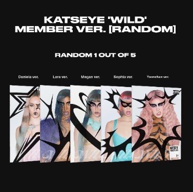 KATSEYE 3rd EP Album [WILD] (Member Ver.) Random pick