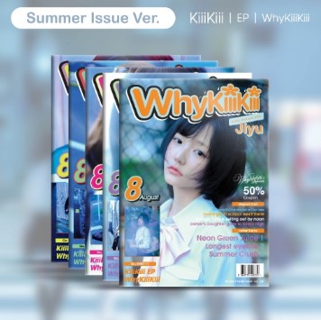 KiiiKiii - EP [WhyKiiiKiii] (SUMMER ISSUE VER.) (5 types random)