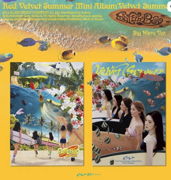 Red Velvet Summer Mini Album [Velvet Summer] (Big Wave Ver.)