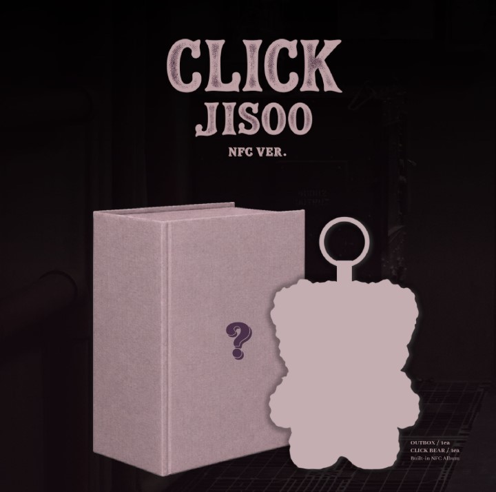 BLACKPINK JISOO - Single Album [CLICK] (CLICK BABY BEAR NFC VER.)