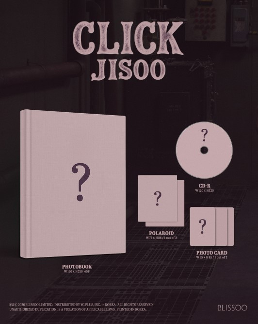BLACKPINK JISOO - Single Album [CLICK] (PHOTOBOOK VER.)