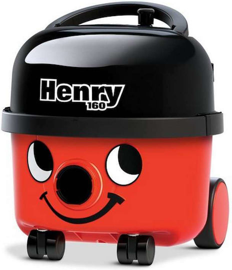Numatic Henry HVR160 Ηλεκτρική Σκούπα 620W με Κάδο 6lt Κόκκινη