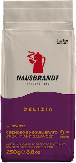 HAUSBRANDT 250G DELIZIA - GROUND 